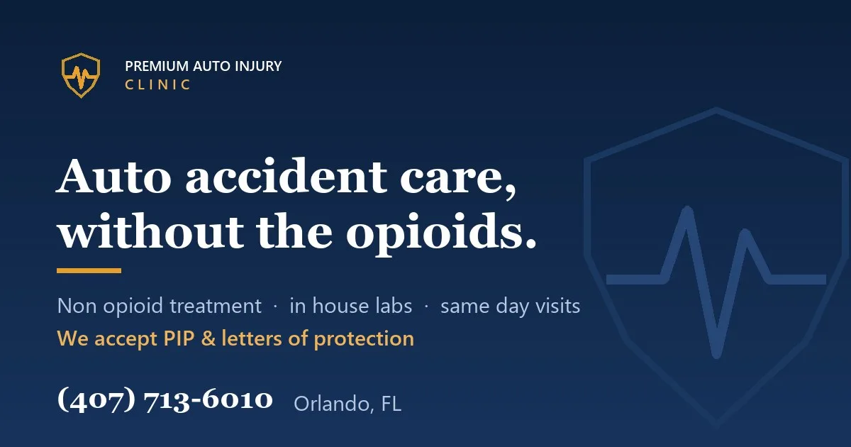 Premium Auto Injury Clinic Is Now Open in Orlando: One Stop Care After a Car Accident