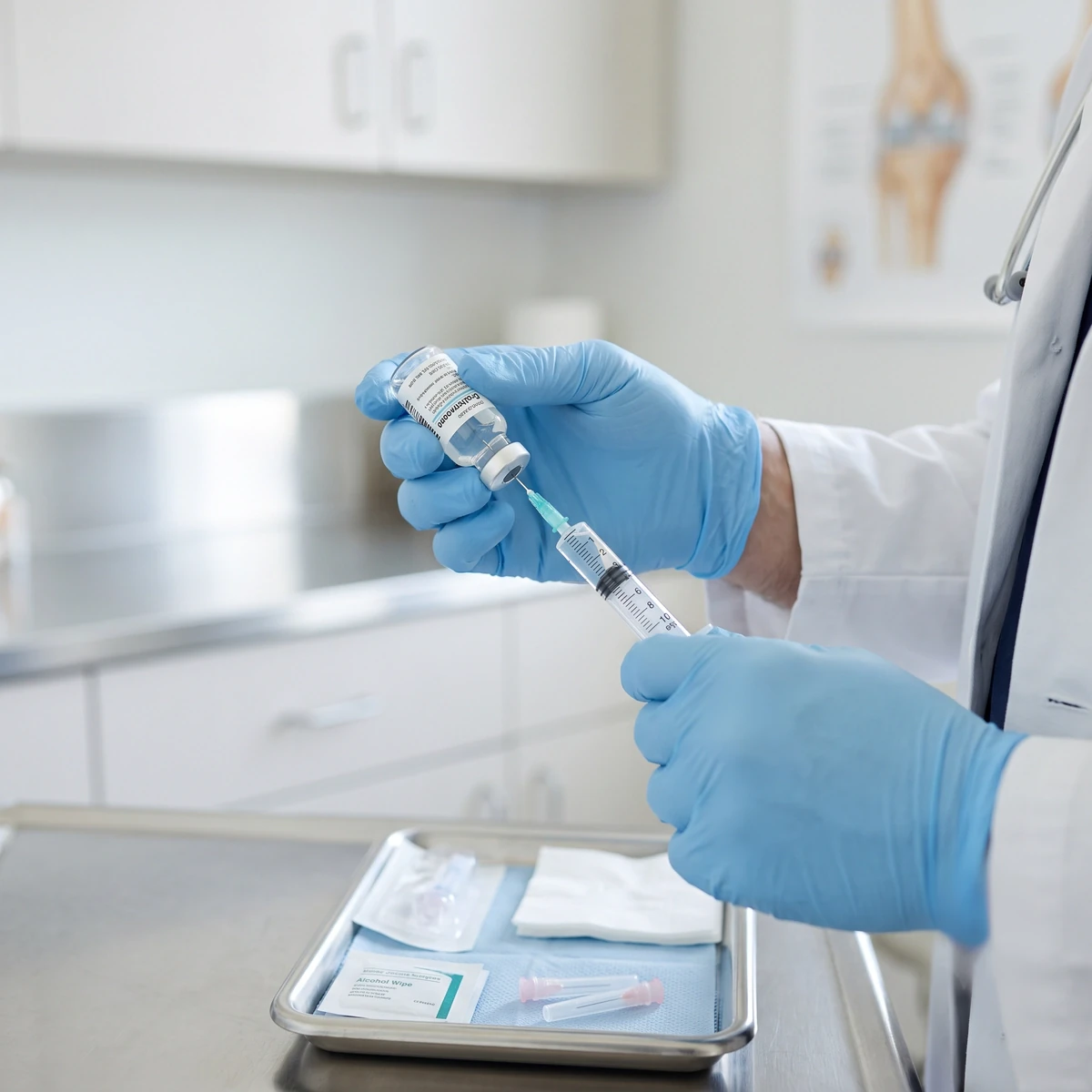 Joint and muscle injection for pain relief