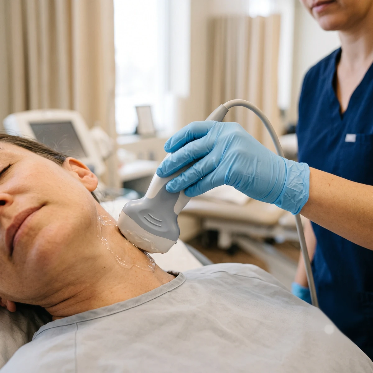 Therapeutic ultrasound treatment for a soft tissue injury
